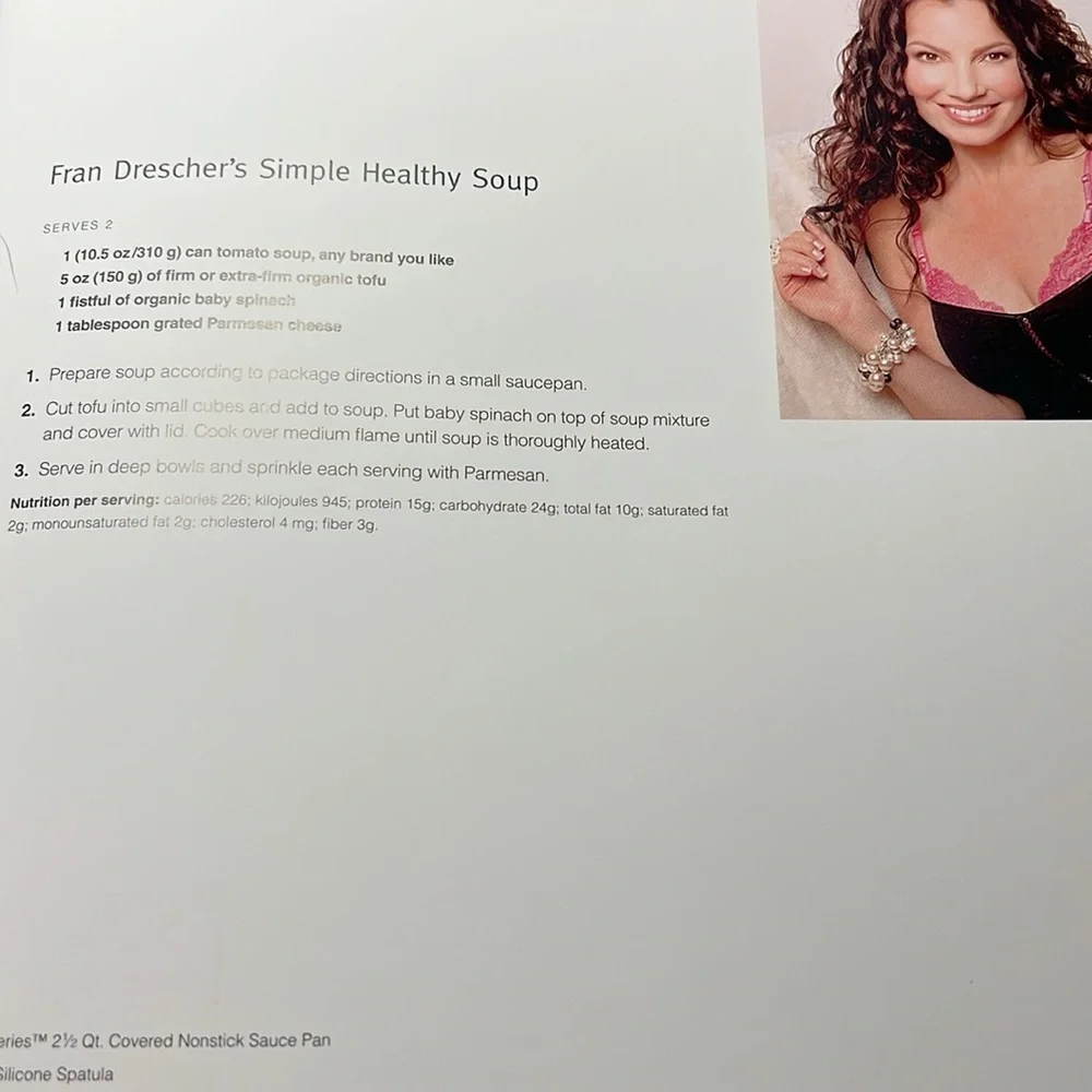 Tupperware cookbook favorite